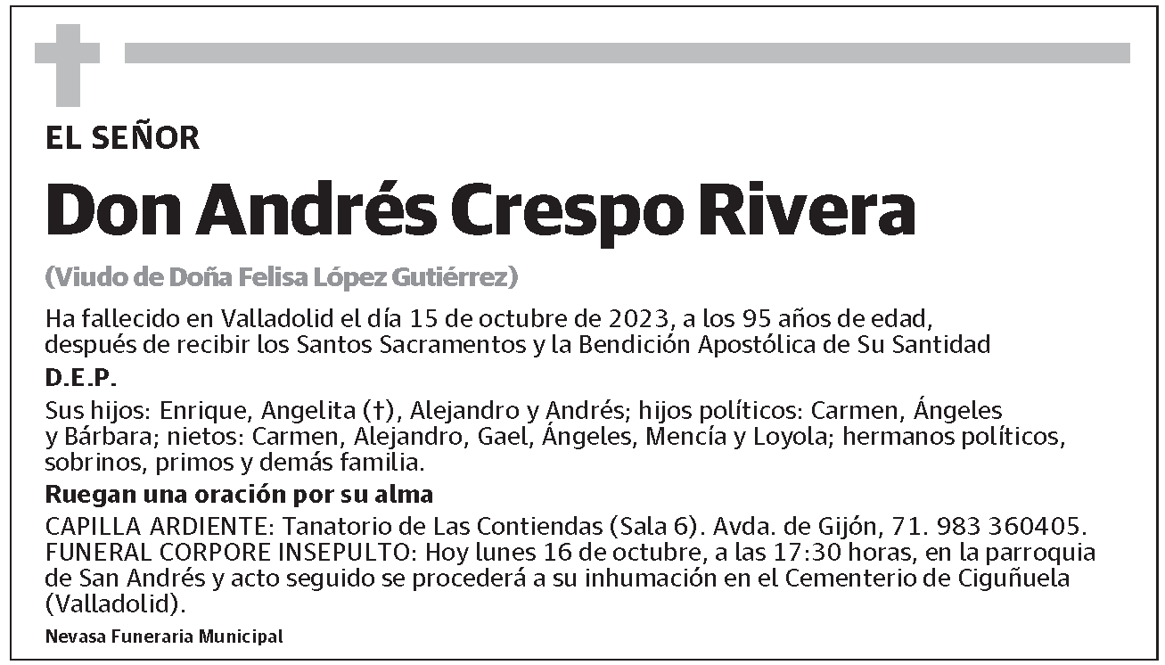 Andrés Crespo Rivera
