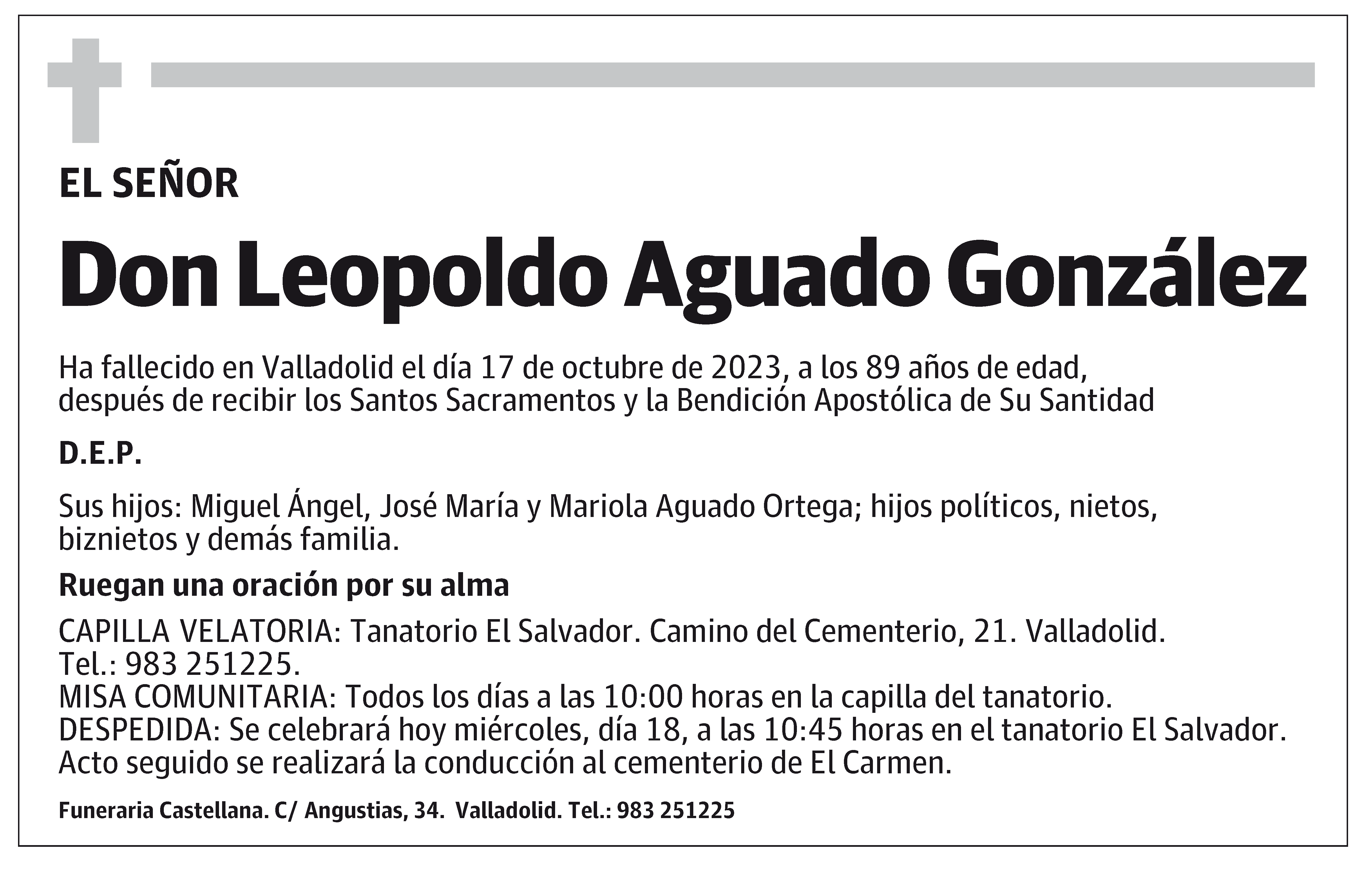 Leopoldo Aguado González