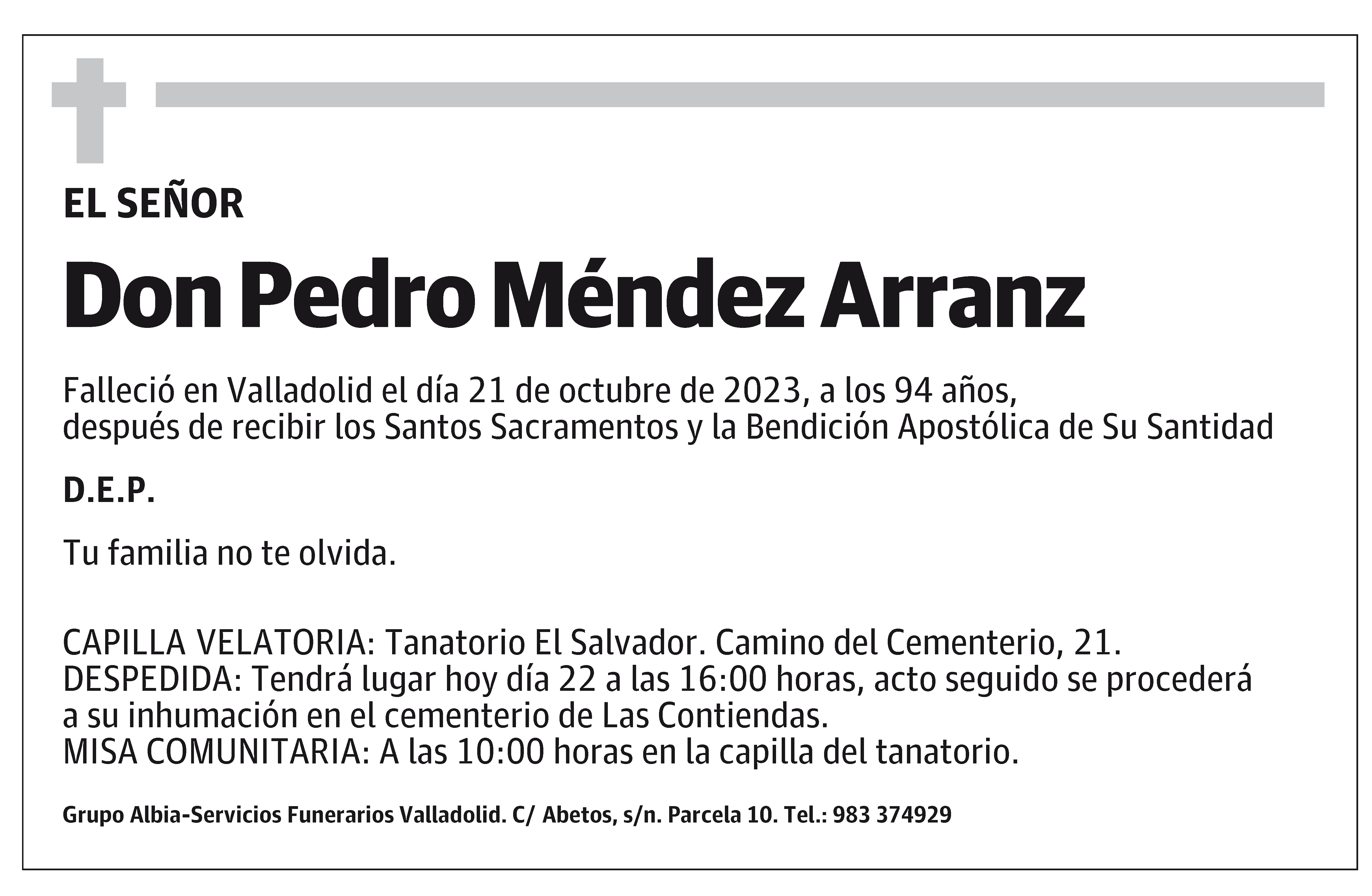 Pedro Méndez Arranz