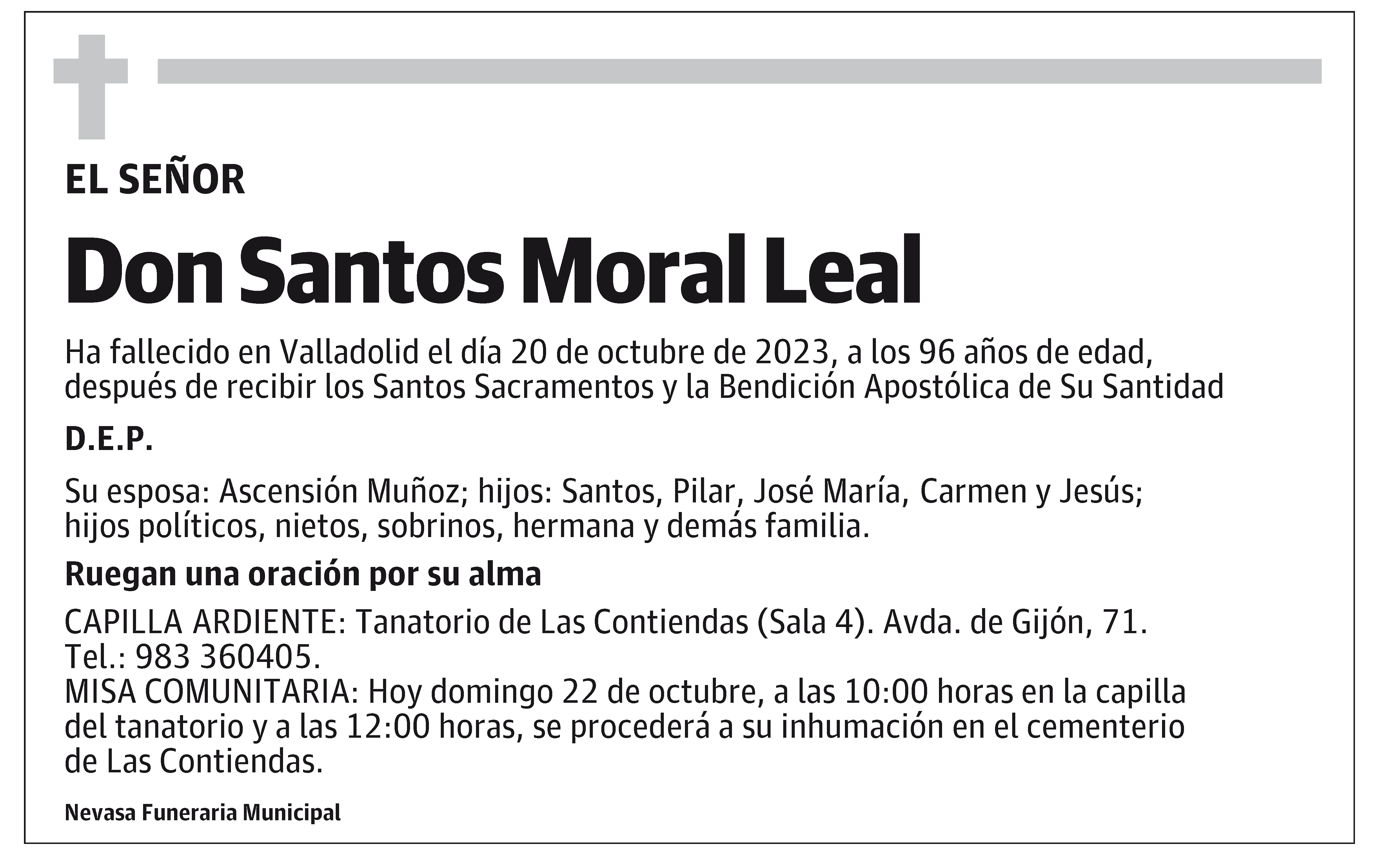 Santos Moral Leal