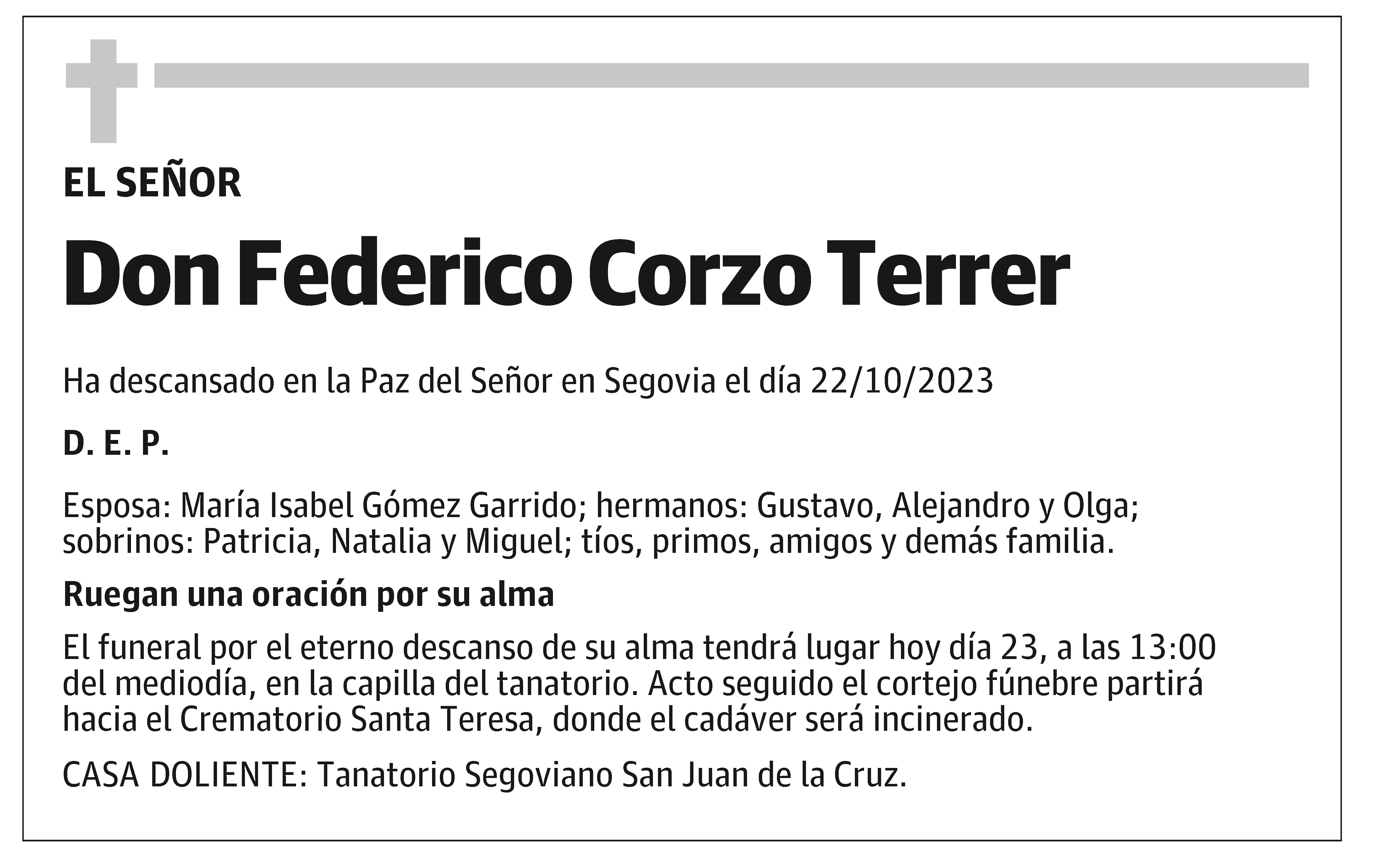 Federico Corzo Terrer