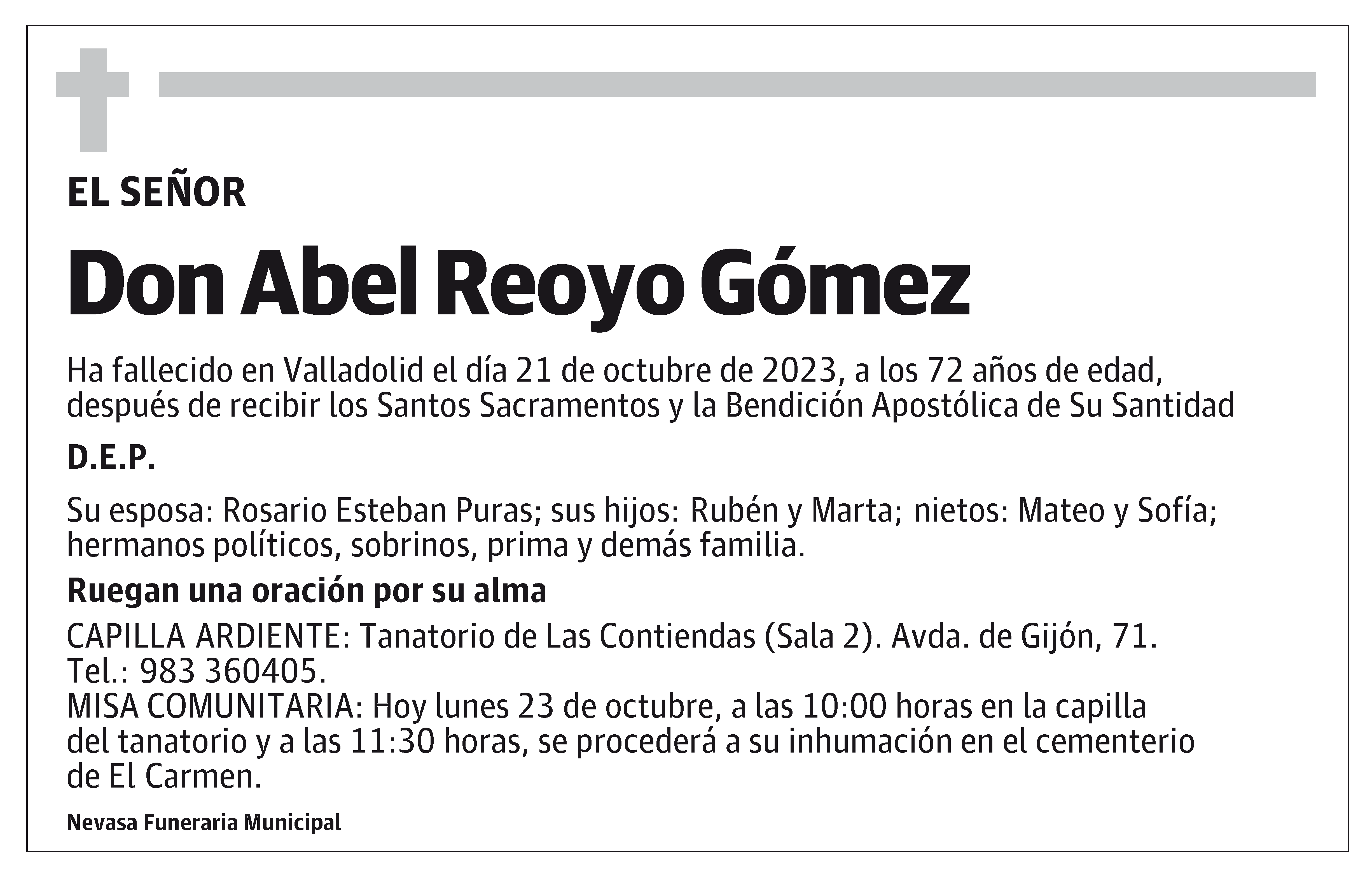 Abel Reoyo Gómez