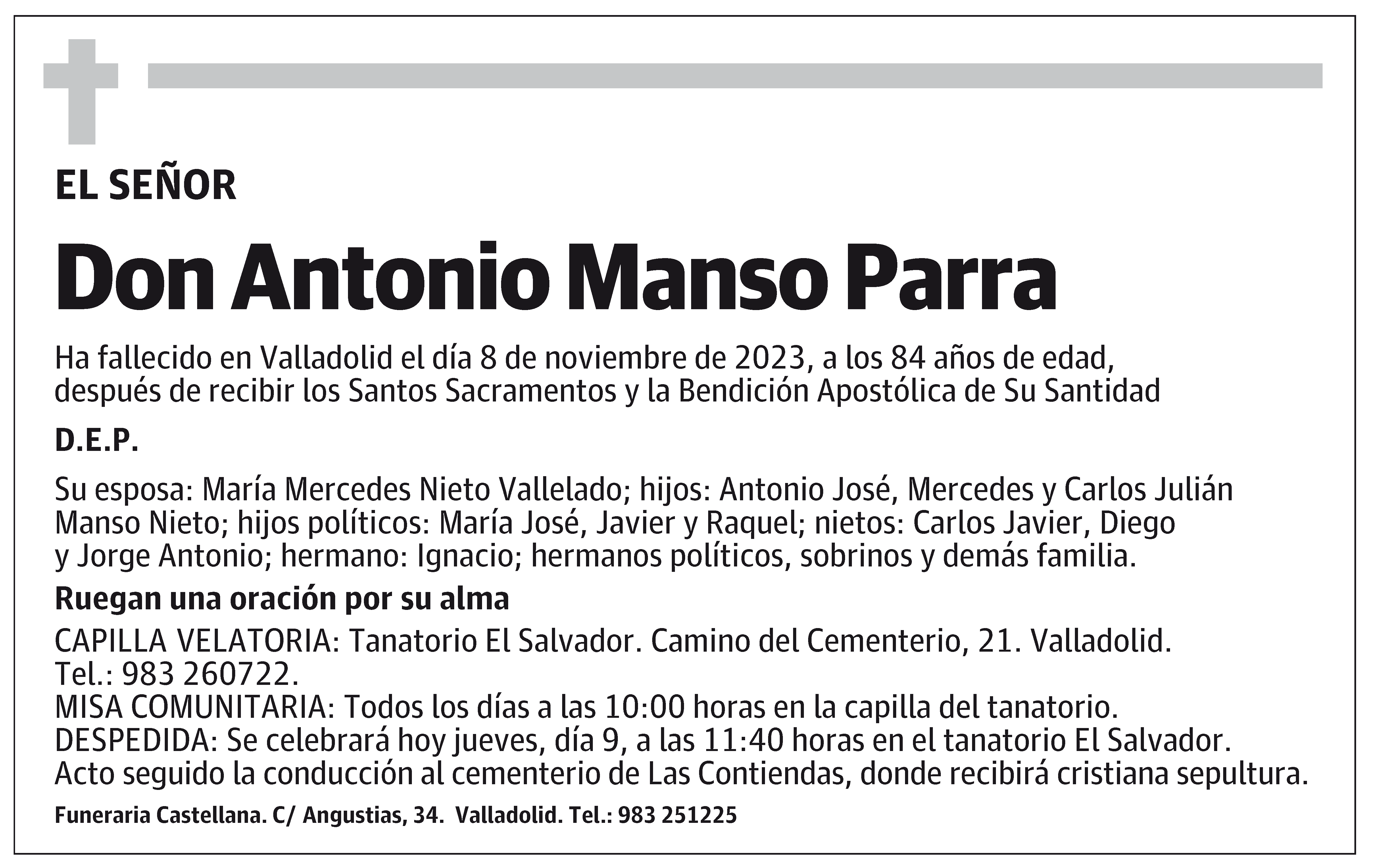 Antonio Manso Parra
