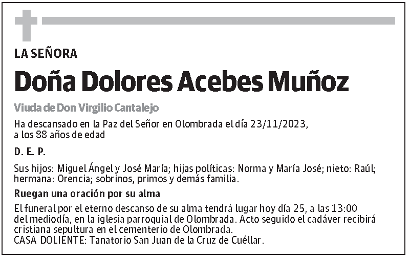 Dolores Acebes Muñoz
