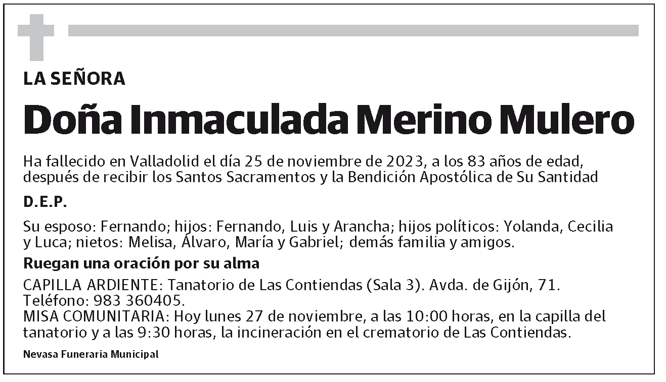 Inmaculada Merino Mulero