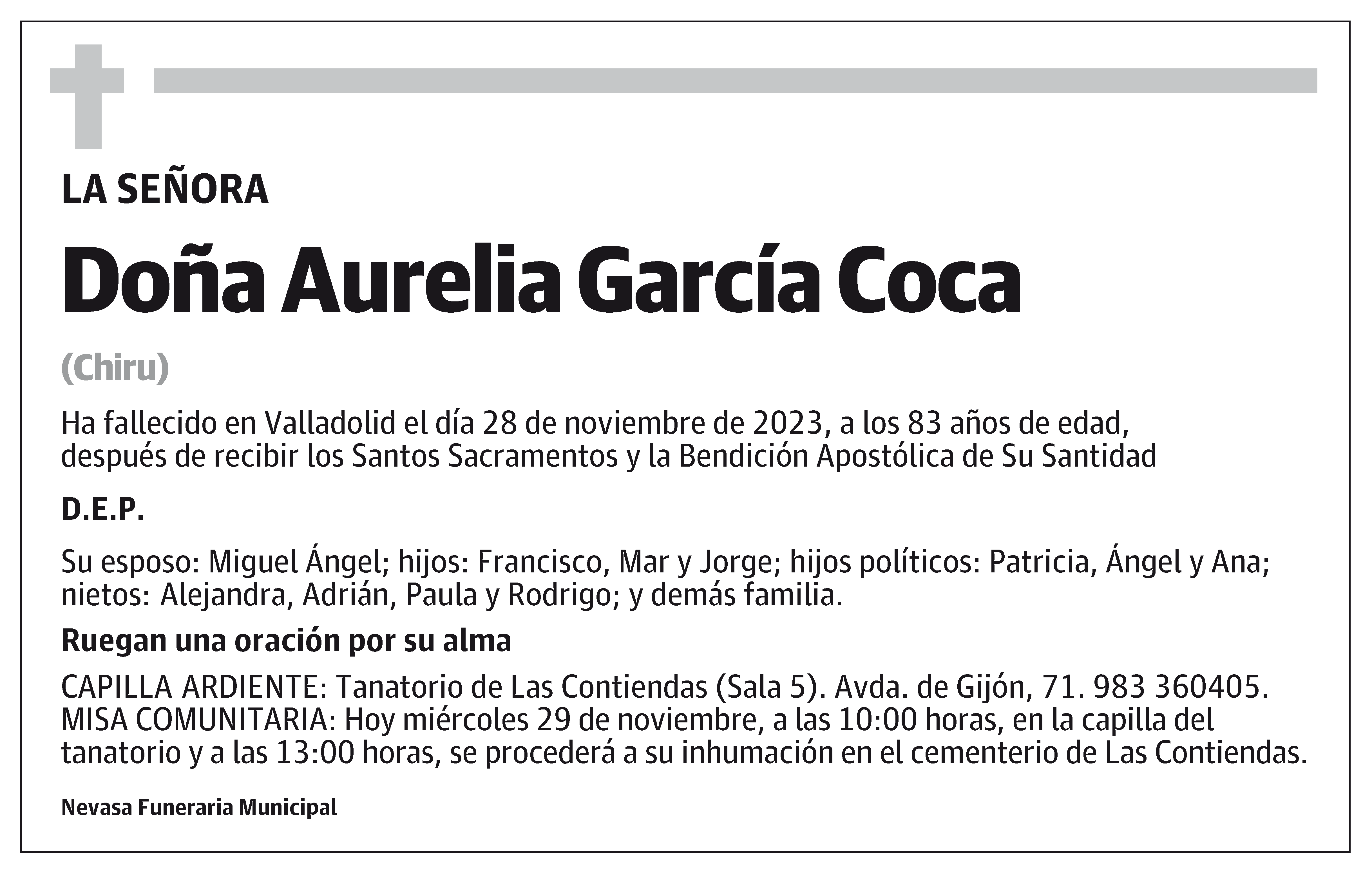 Aurelia García Coca