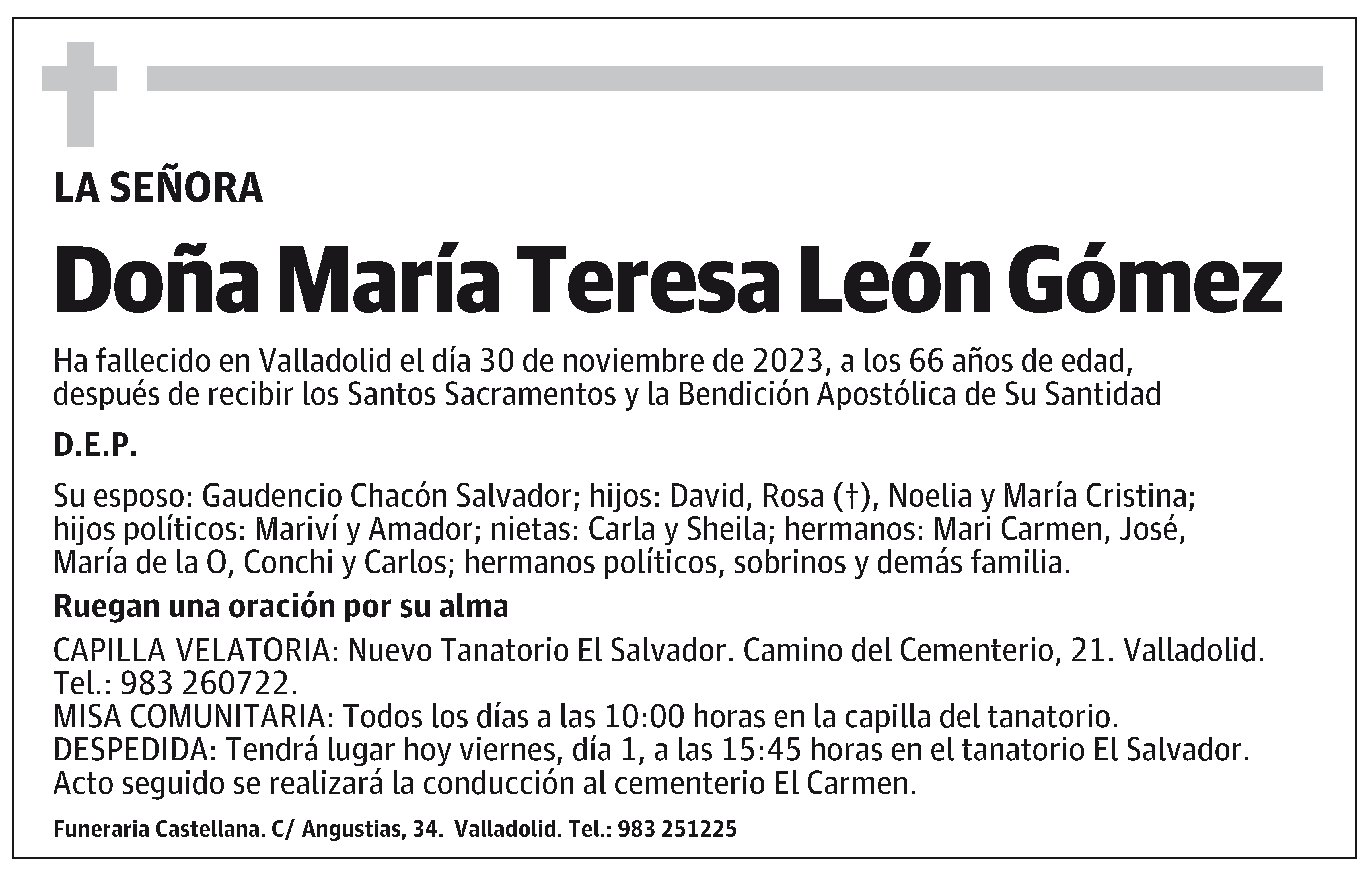 María Teresa León Gómez