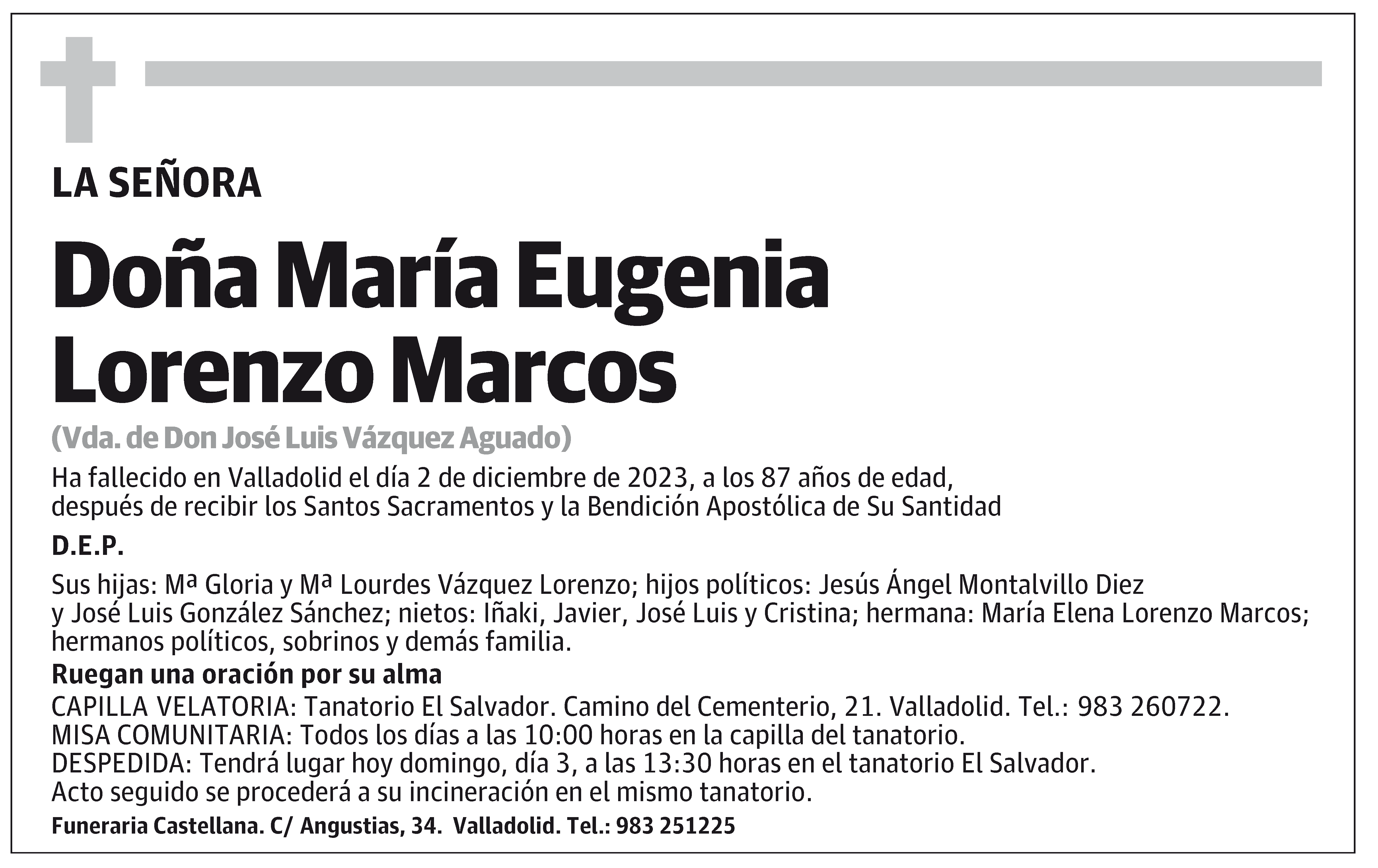 María Eugenia Lorenzo Marcos