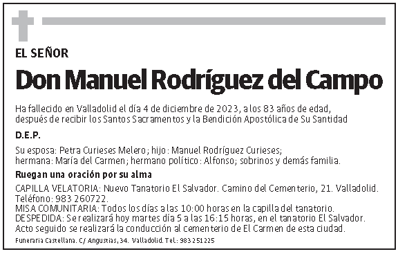 Manuel Rodríguez del Campo