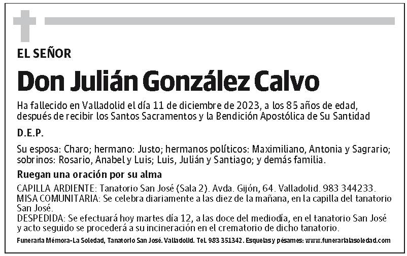 Julián González Calvo