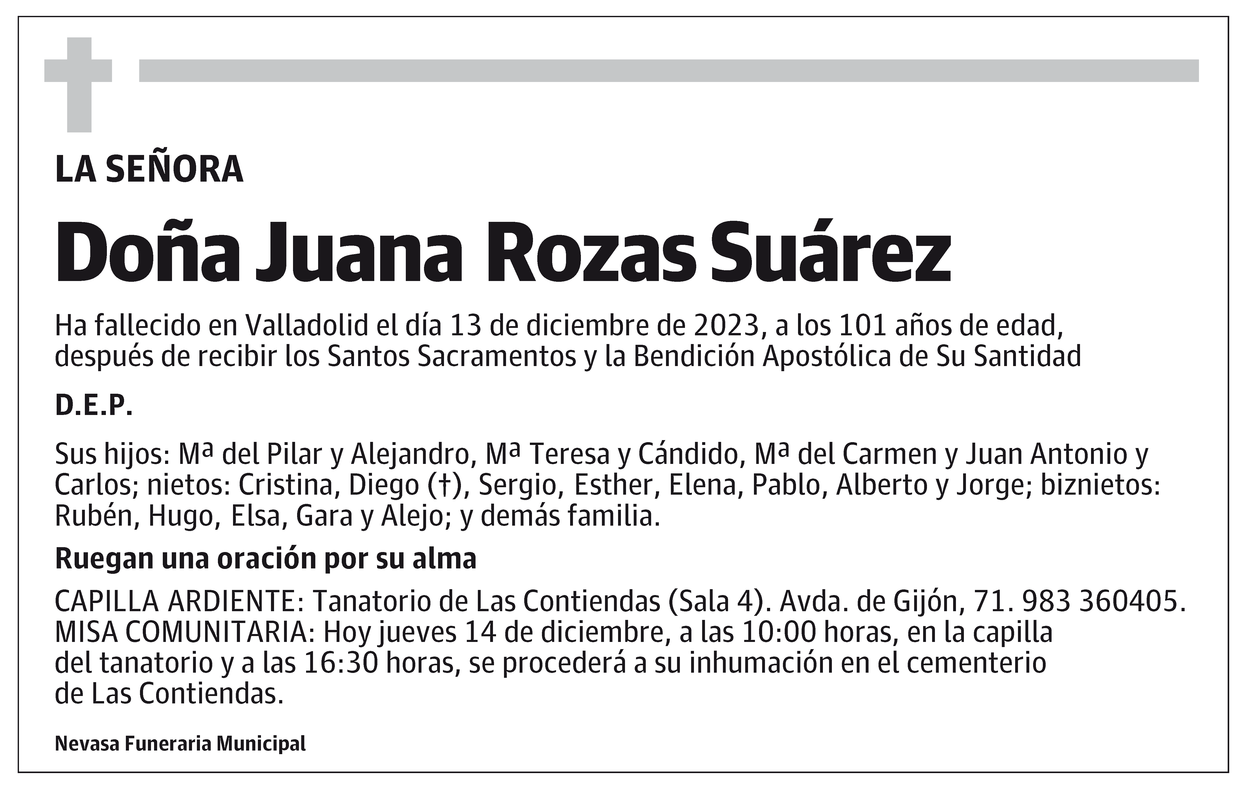 Juana Rozas Suárez