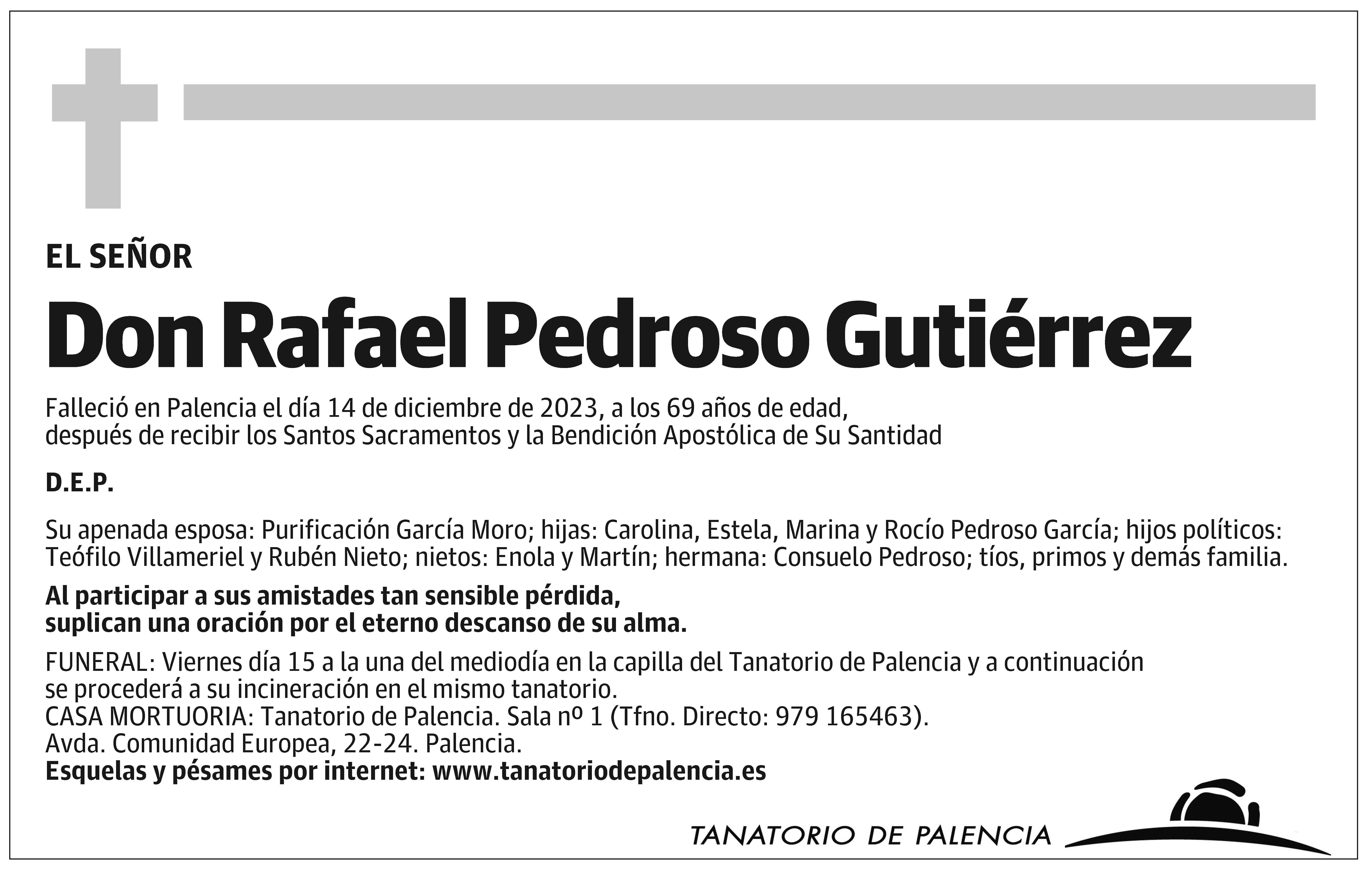 Rafael Pedroso Gutiérrez
