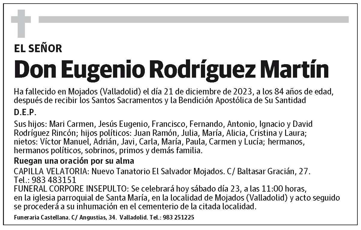 Eugenio Rodríguez Martín