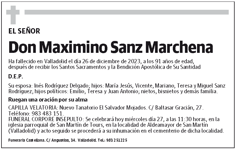 Maximino Sanz Marchena