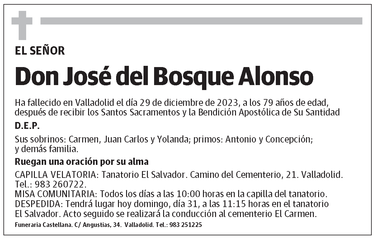 José del Bosque Alonso