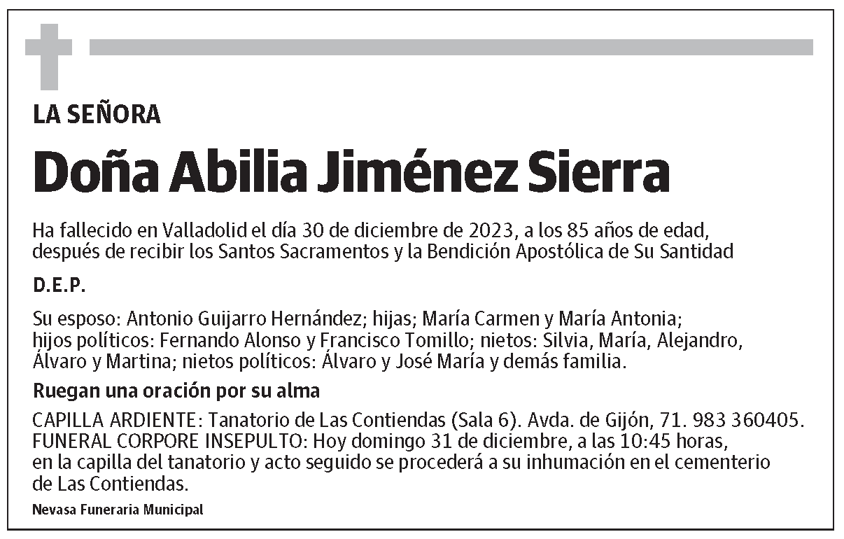 Abilia Jiménez Sierra