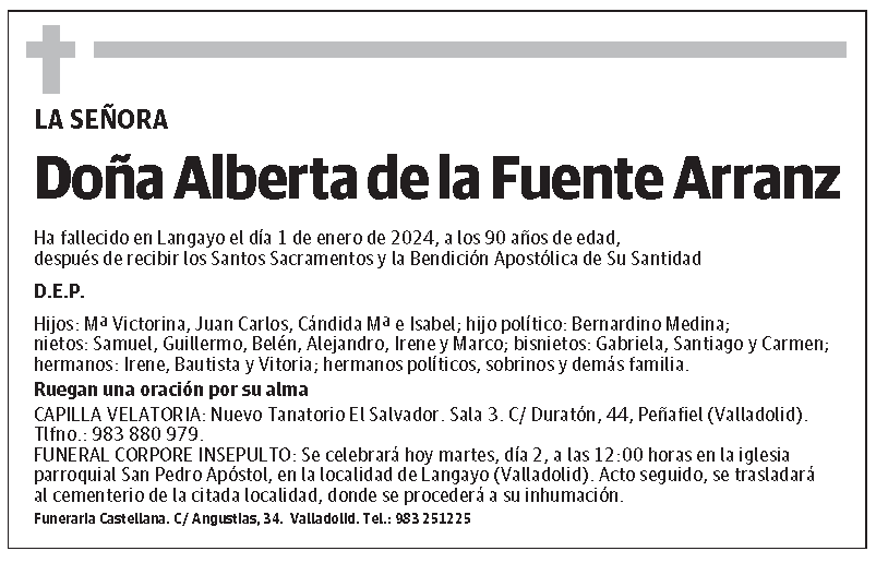 Alberta de la Fuente Arranz
