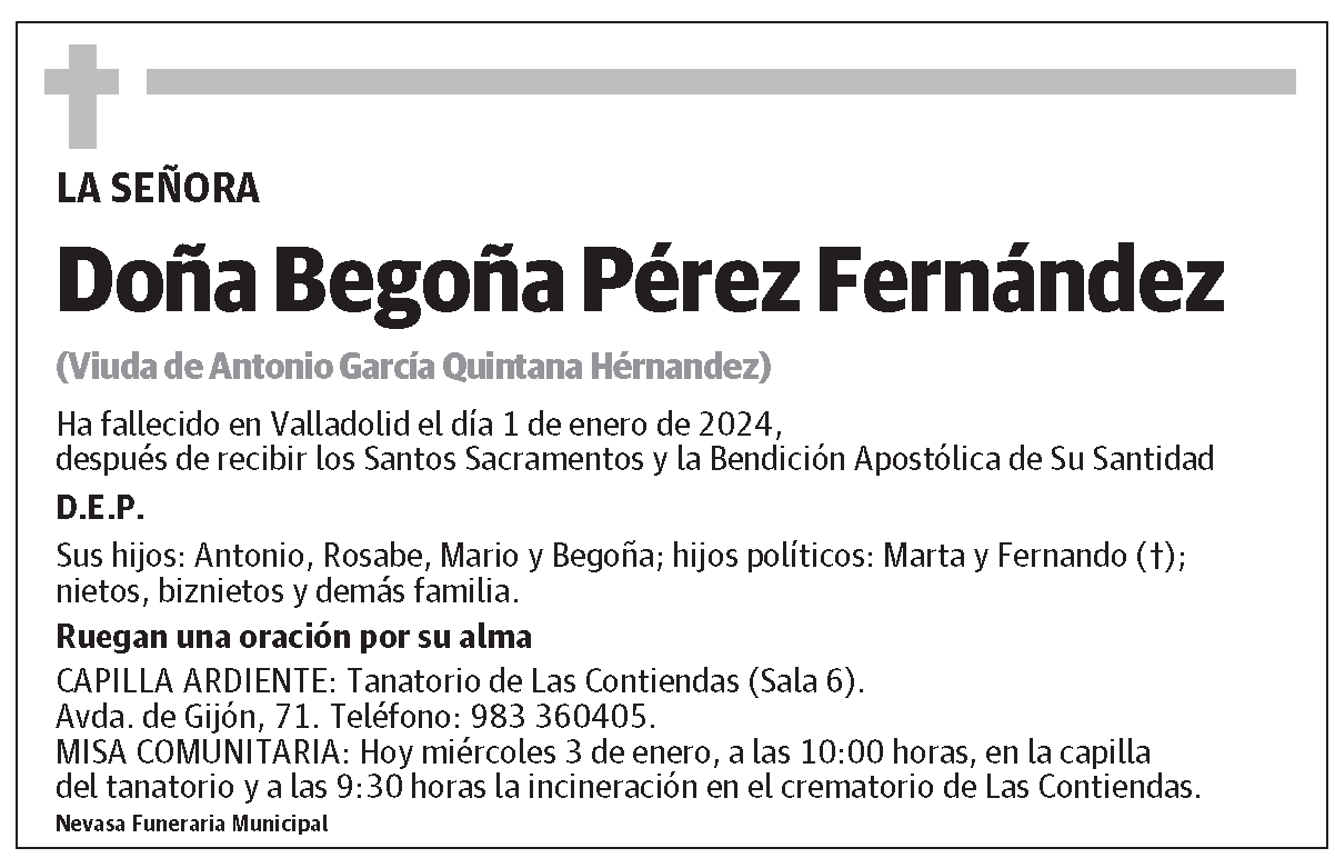 Begoña Pérez Fernández