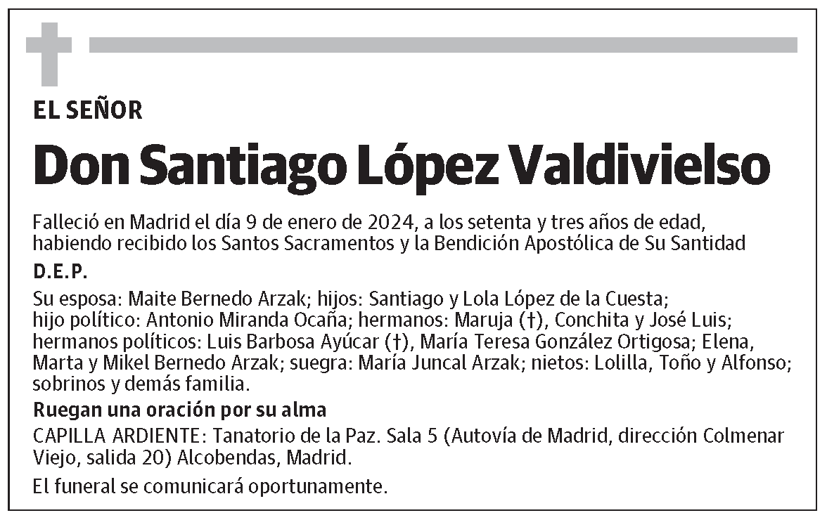 Santiago López Valdivielso