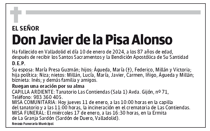 Javier de la Pisa Alonso