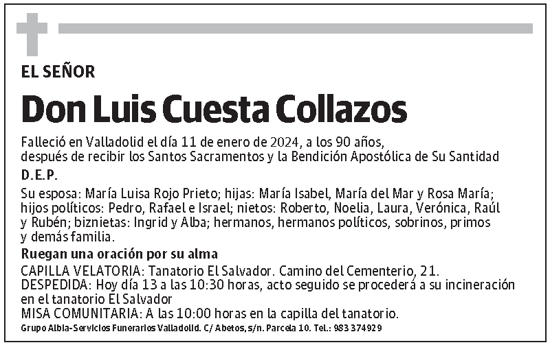 Luis Cuesta Collazos