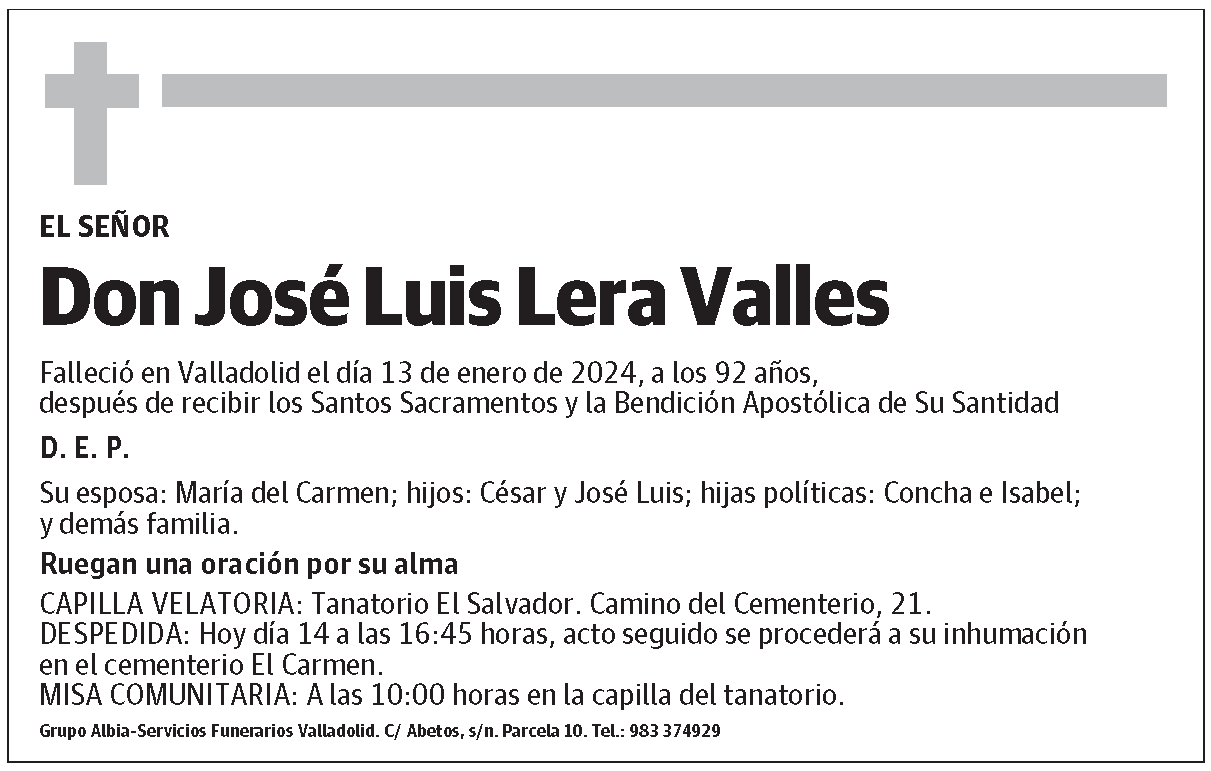 José Luis Lera Valles
