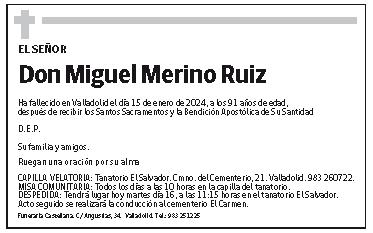 Miguel Merino Ruiz