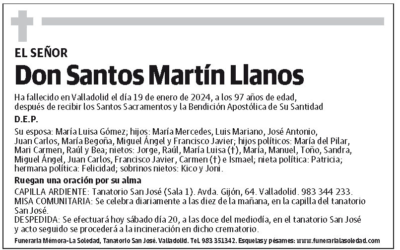 Santos Martín Llanos