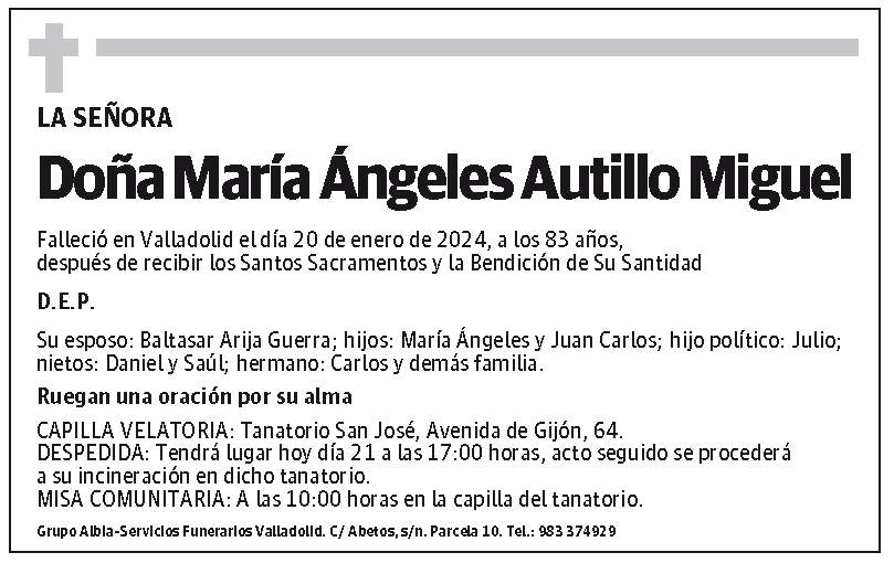 María Ángeles Autillo Miguel