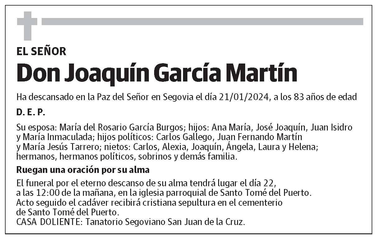Joaquín García Martín