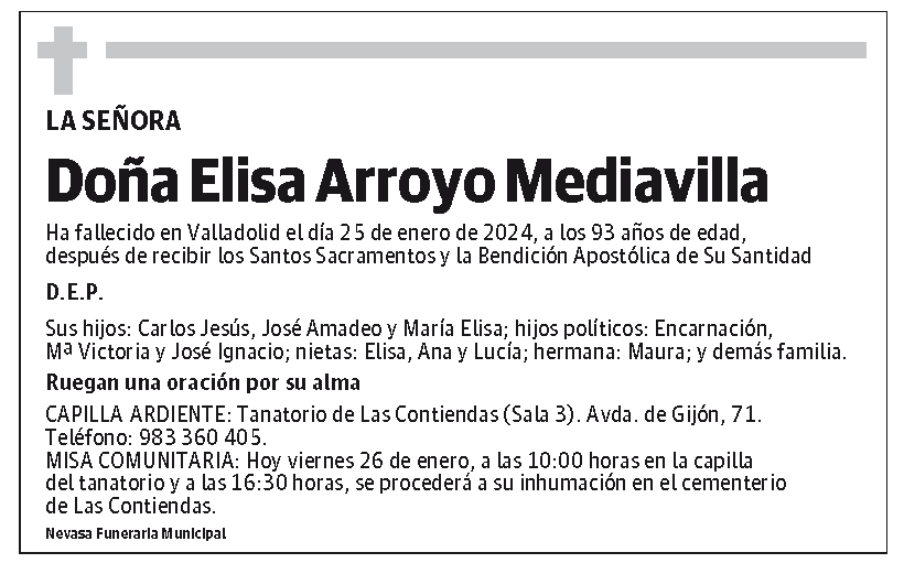 Elisa Arroyo Mediavilla