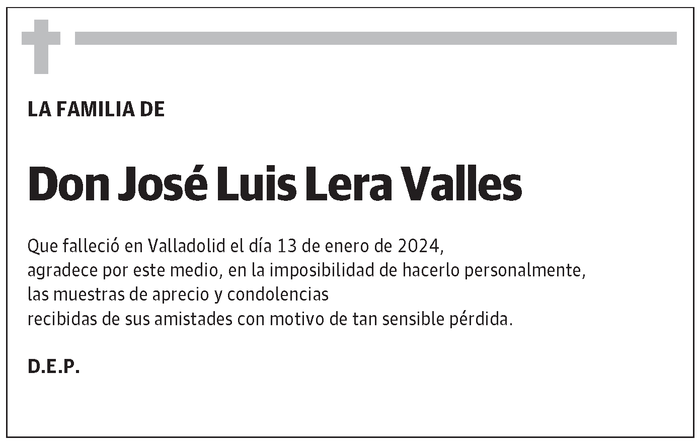 José Luis Lera Valles