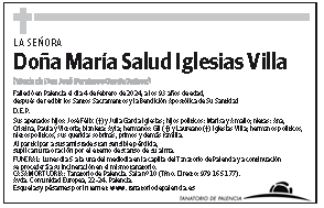 María Salud Iglesias Villa
