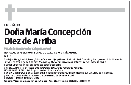 María Concepción Diez de Arriba