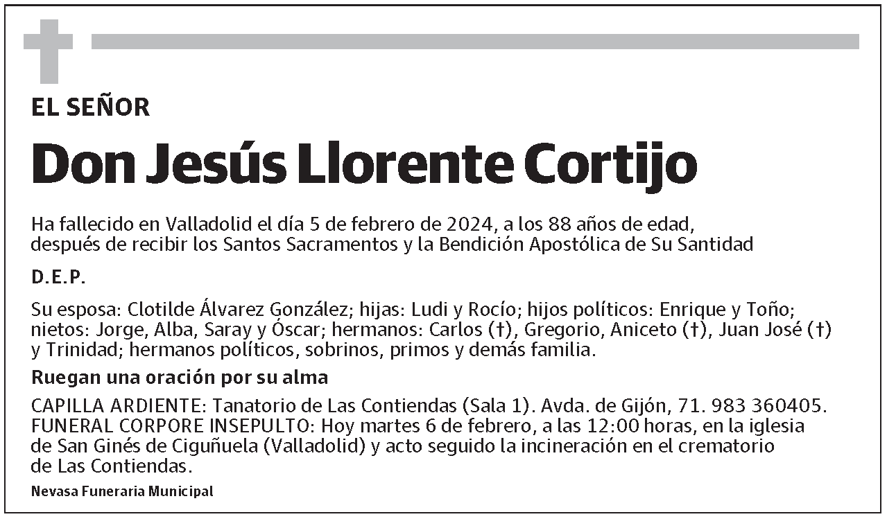 Jesús Llorente Cortijo