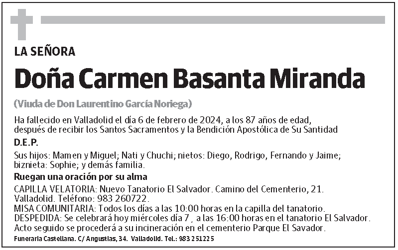Carmen Basanta Miranda