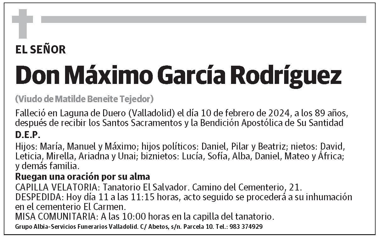 Máximo García Rodríguez