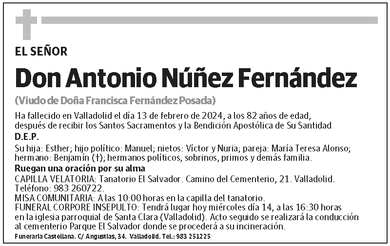 Antonio Núñez Fernández