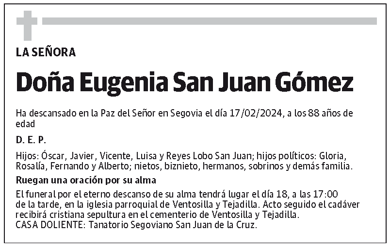 Eugenia San Juan Gómez