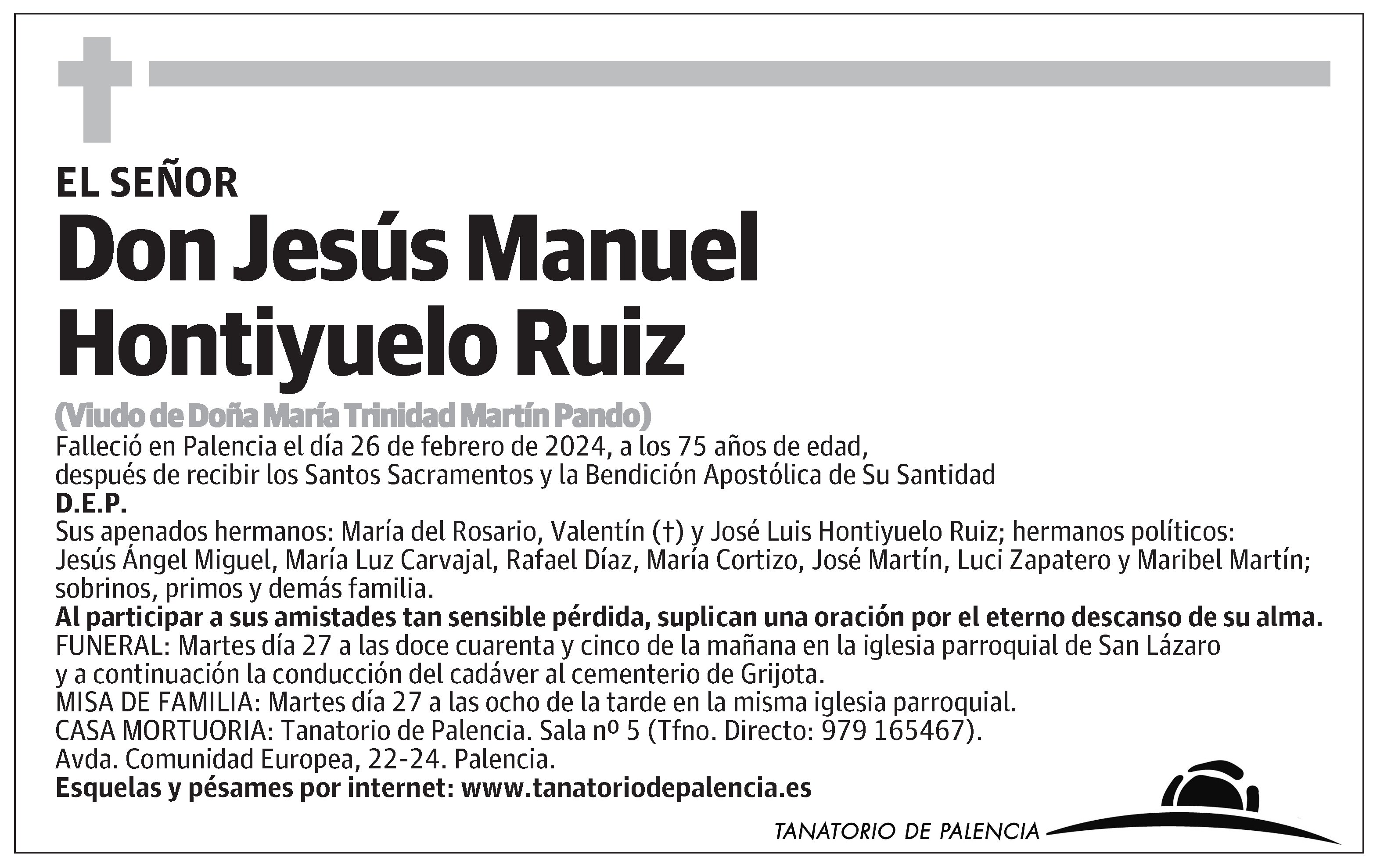 Jesús Manuel Hontiyuelo Ruiz