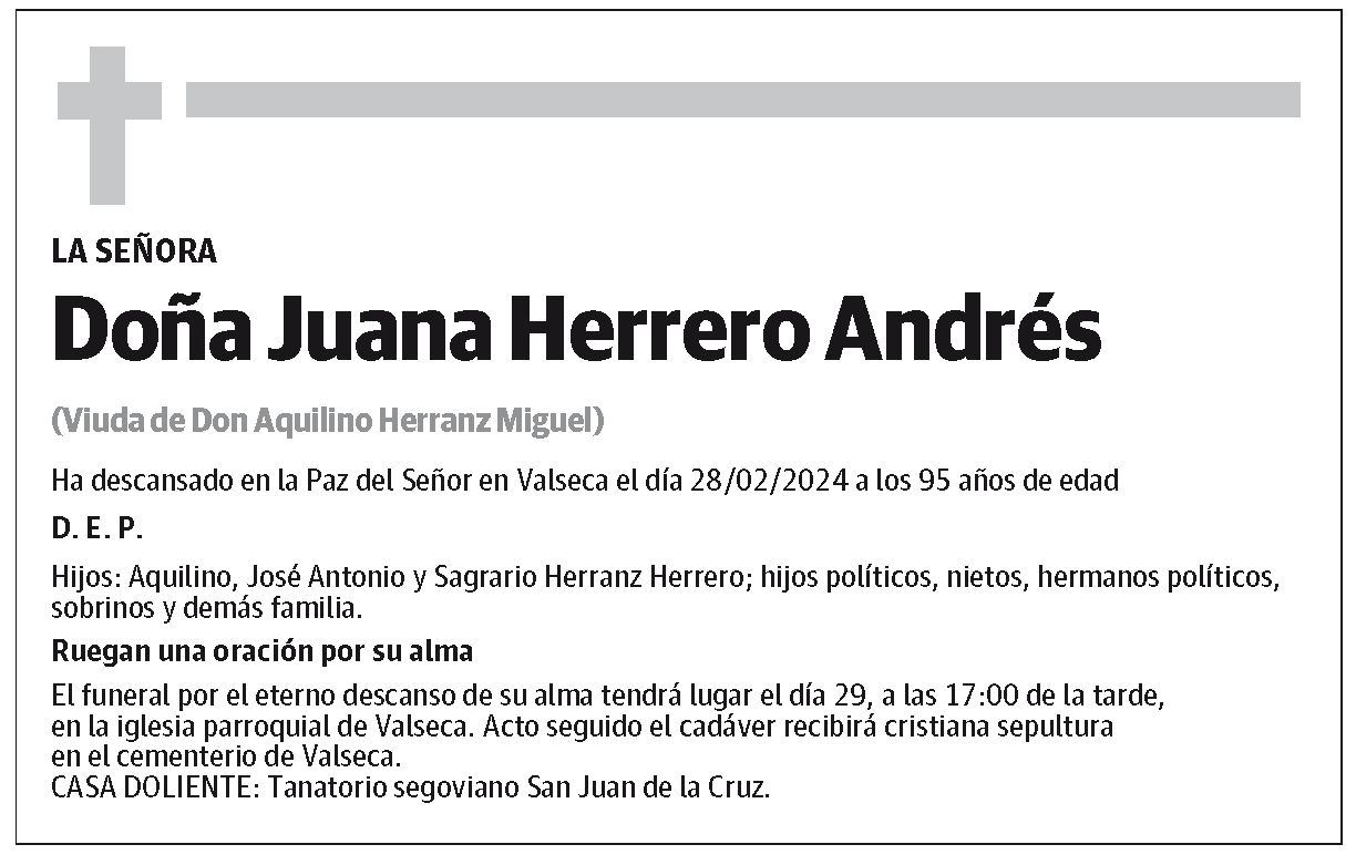 Juana Herrero Andrés