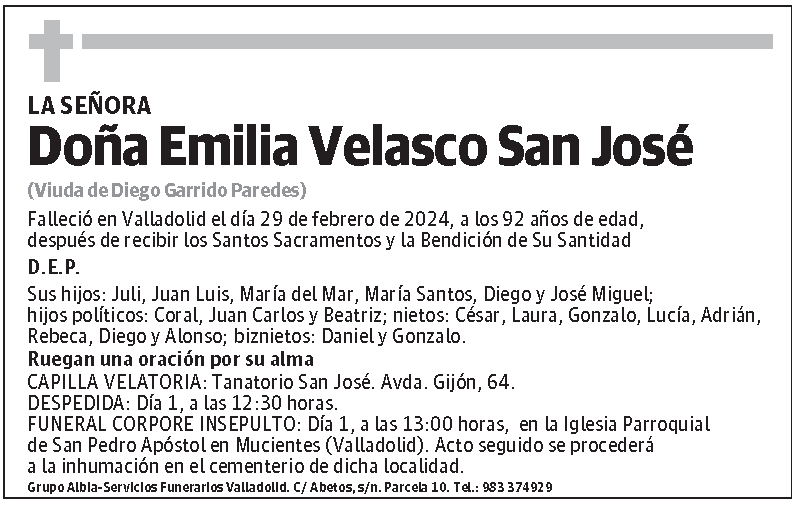 Emilia Velasco San José