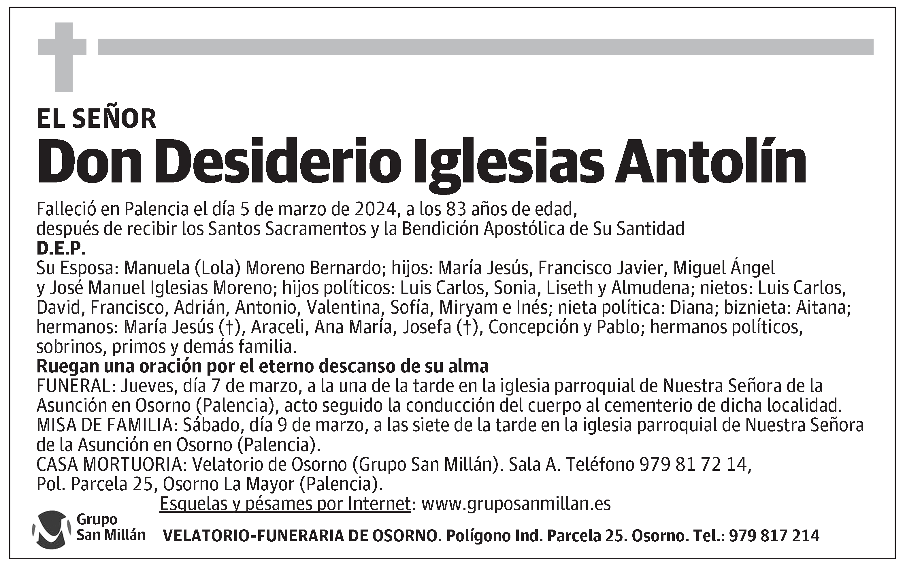 Desiderio Iglesias Antolín