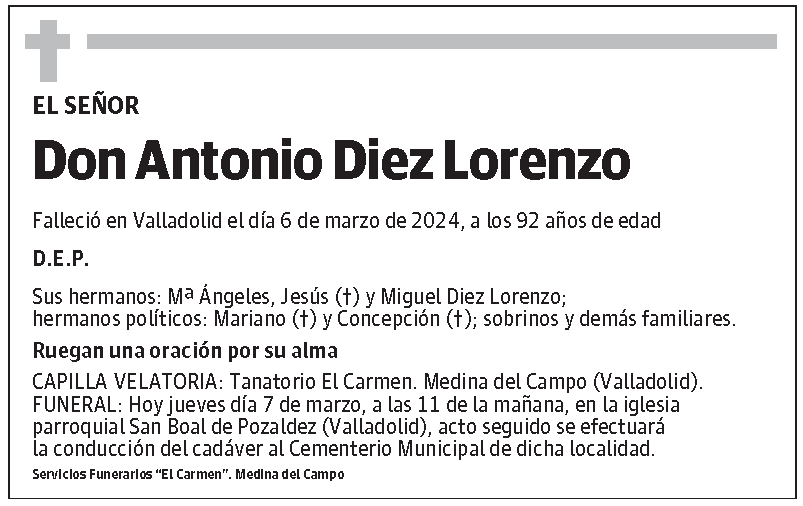 Antonio Diez Lorenzo