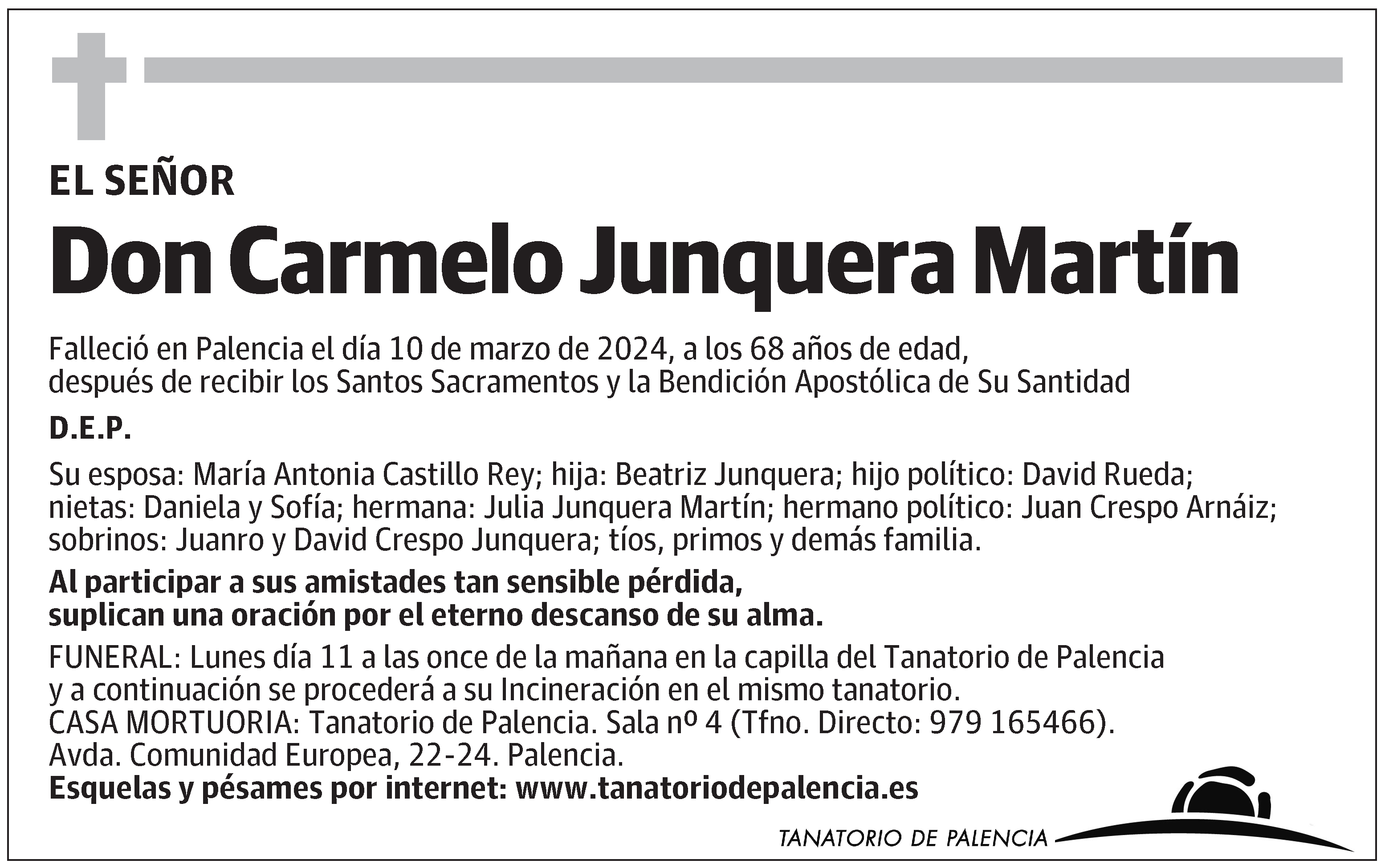 Carmelo Junquera Martín