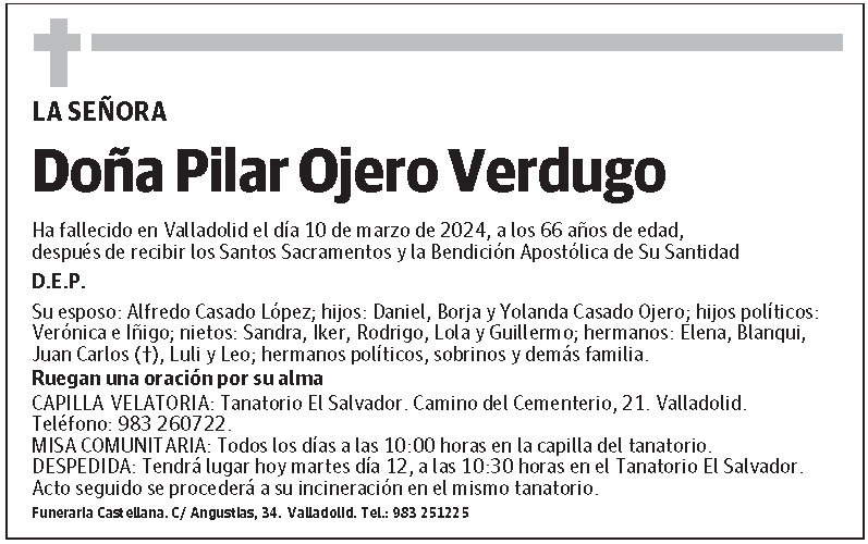 Pilar Ojero Verdugo