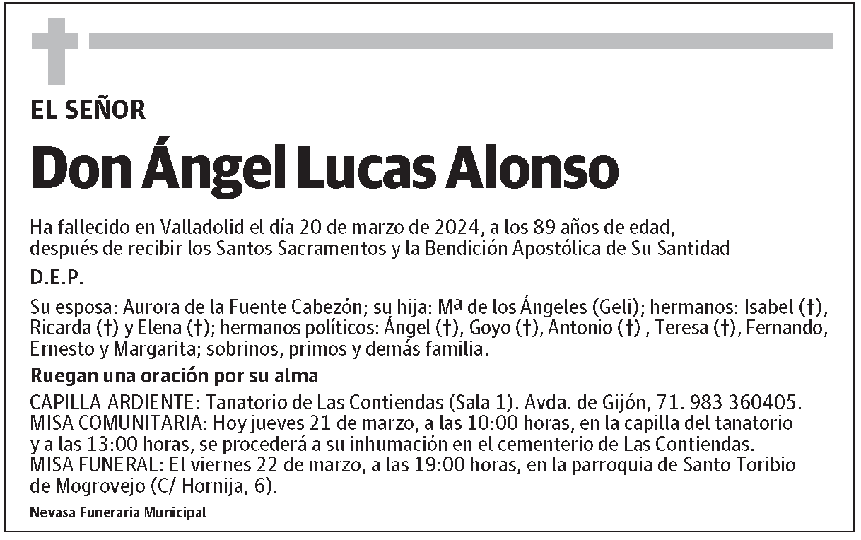 Ángel Lucas Alonso