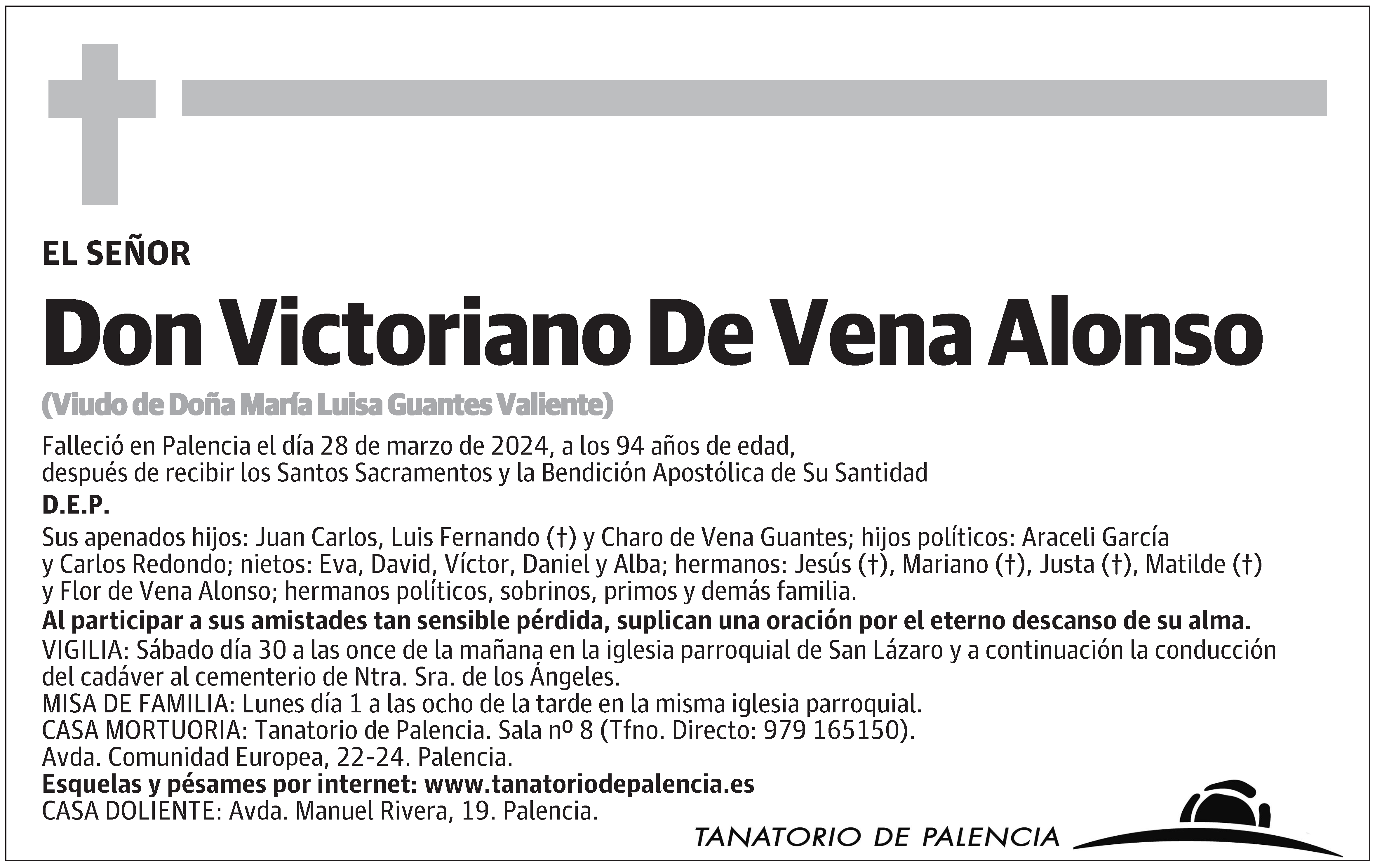 Victoriano De Vena Alonso