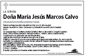 María Jesús Marcos Calvo