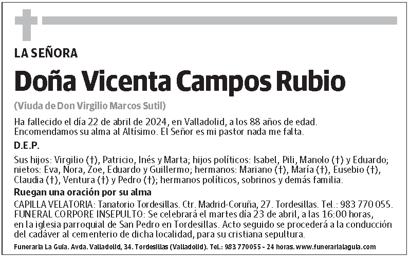 Vicenta Campos Rubio
